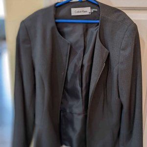 Calvin Klein grey blazer